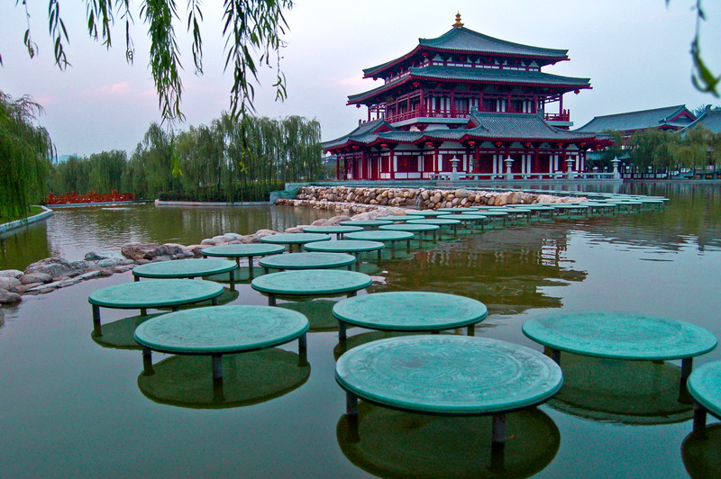 仿古建筑 摄影 阿呆阿瓜