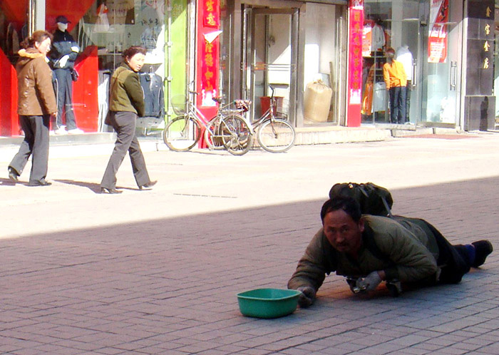 乞丐 摄影 新芽