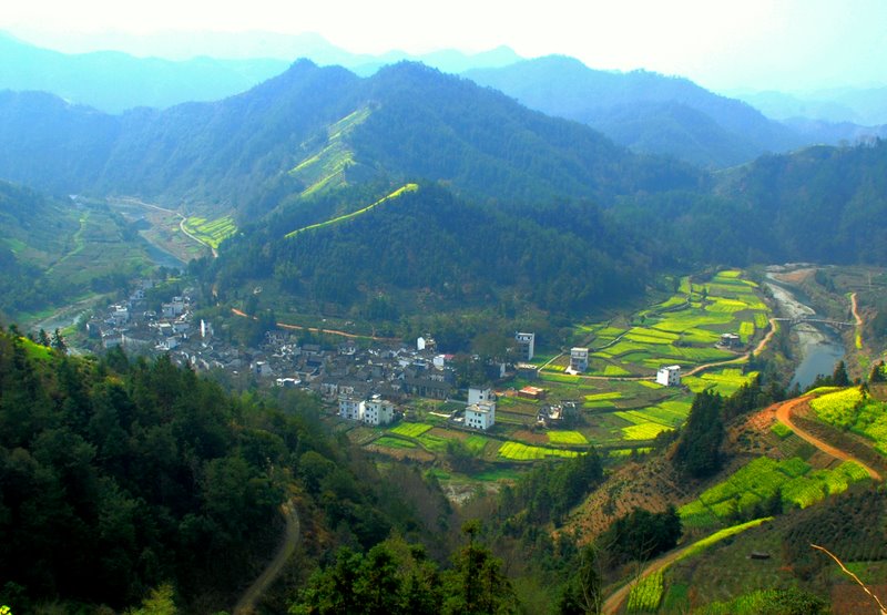 诗情画意的山村 摄影 丁文道