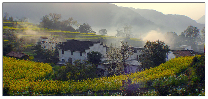 山村的早晨 摄影 金山