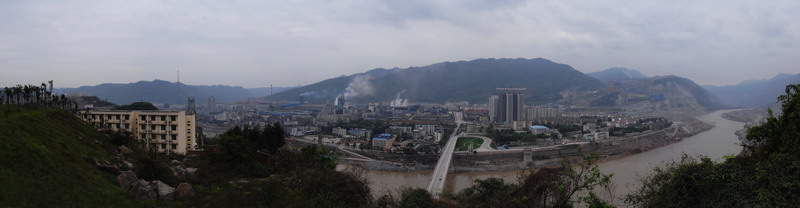 云南北大门__水富县城(接片) 摄影 wuyang