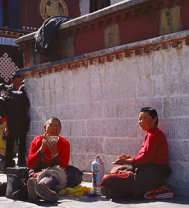 2005西藏行—朝圣小憩 摄影 不鸣