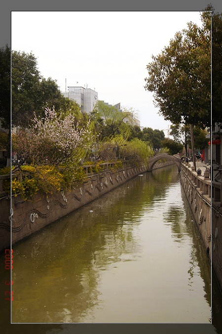 桥上的风景 摄影 平淡-生活