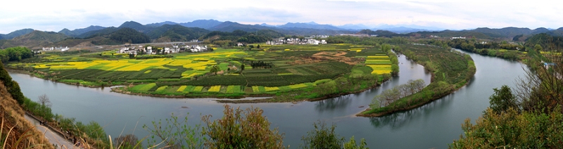 月亮湾全景 摄影 色影学者