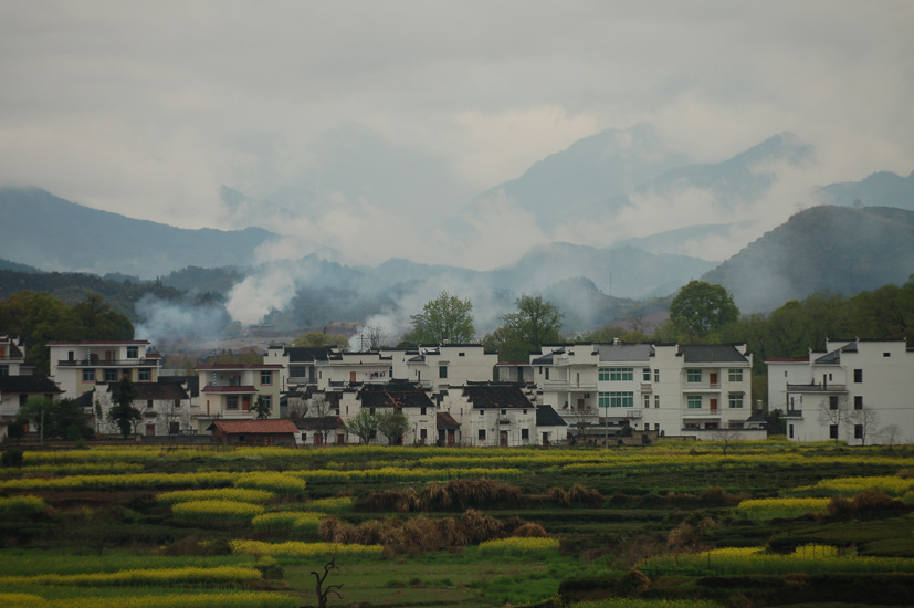 炊烟 摄影 摄红