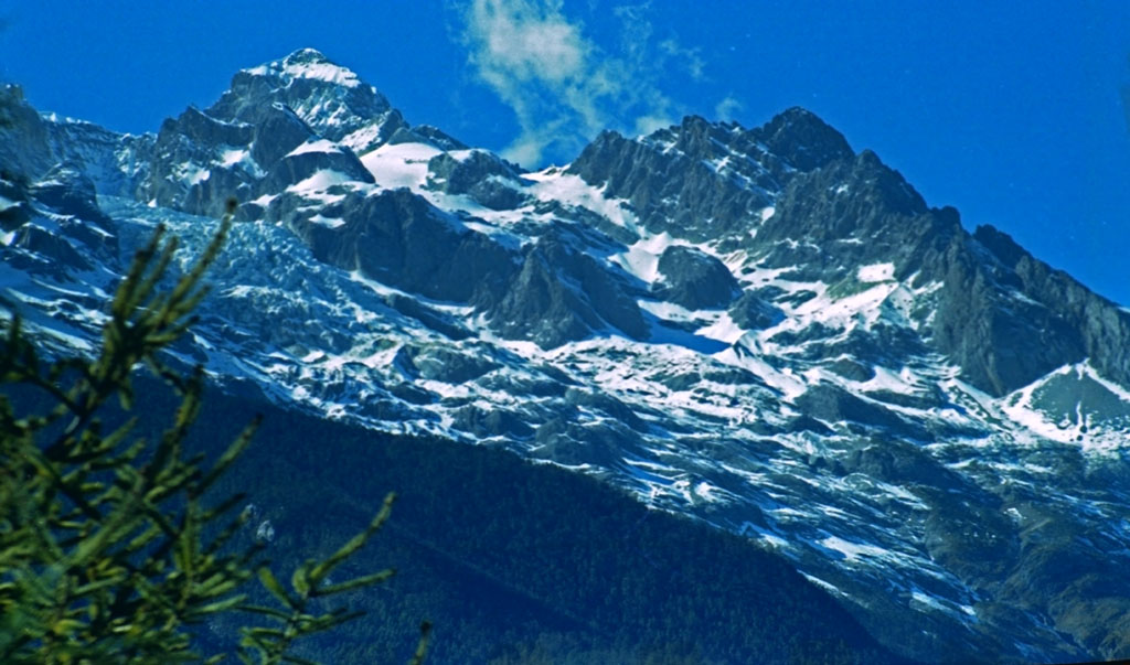 雪山 摄影 云的故乡