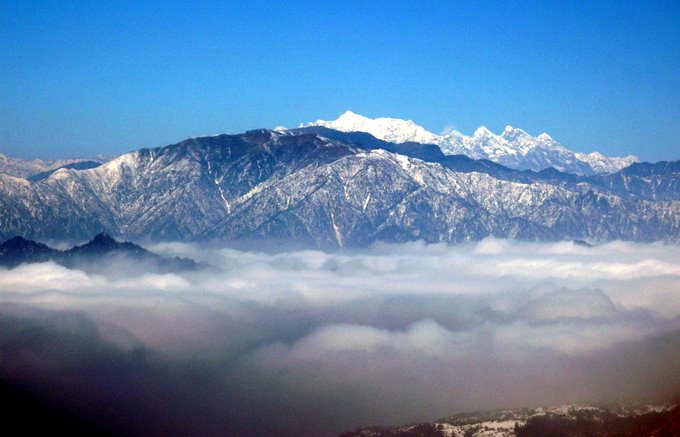 泥巴山雪景 摄影 白介