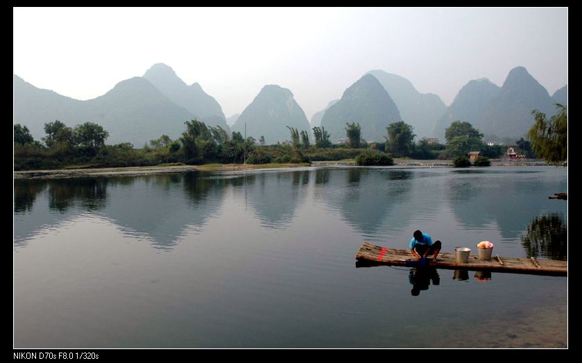 阳朔早晨 摄影 优雅