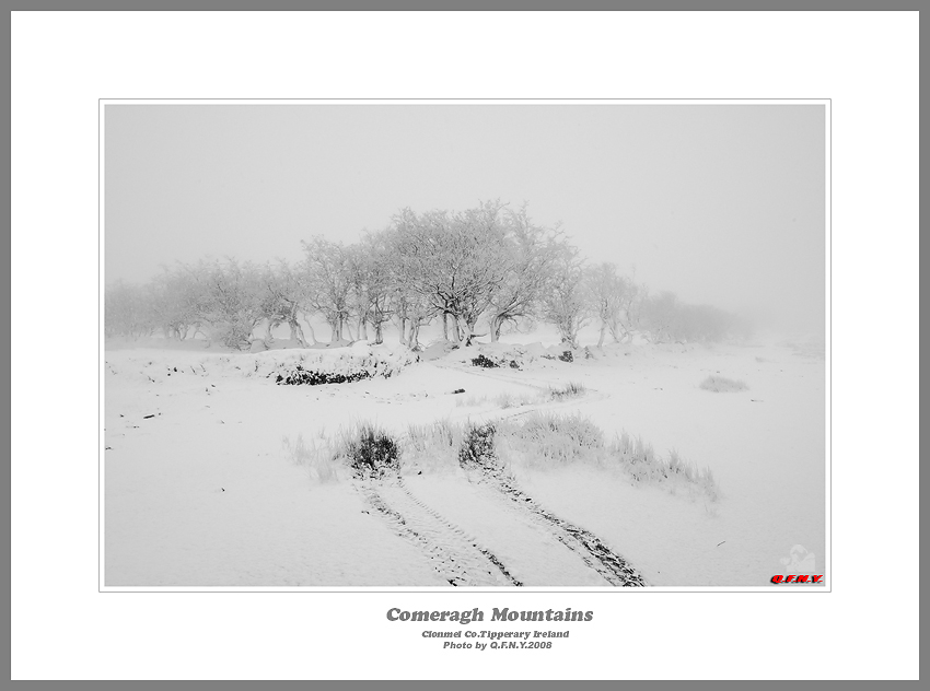 Comeragh Mountains 三月雪 摄影 清风弄影