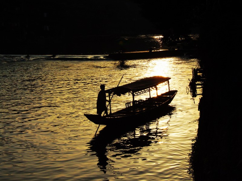 沱江夕阳 摄影 HANSS