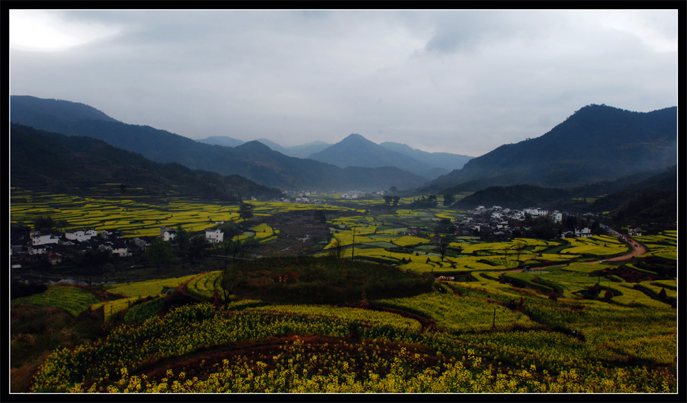 细雨润江岭 摄影 秋日暮雨