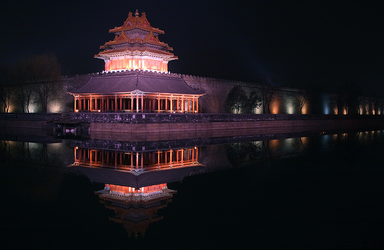 北京故宫角楼夜景（2） 摄影 古都侠影