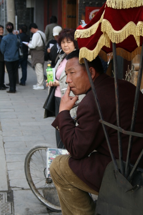 车夫 摄影 大山子