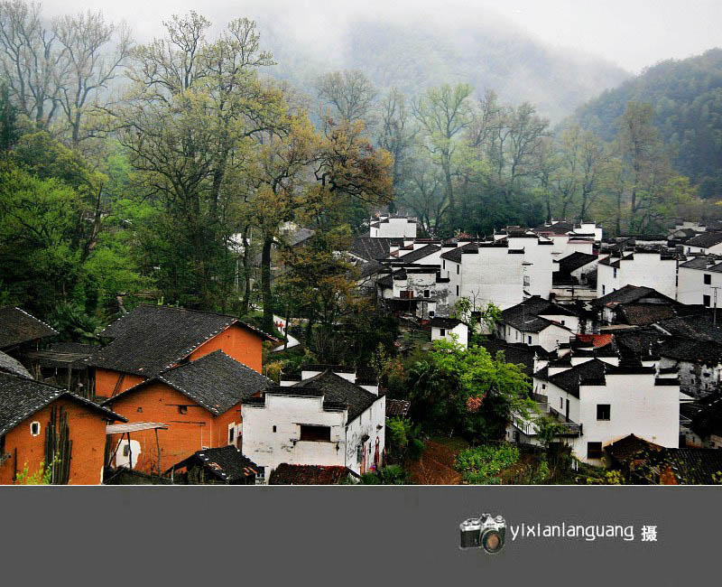 雨后山村 摄影 一线蓝光