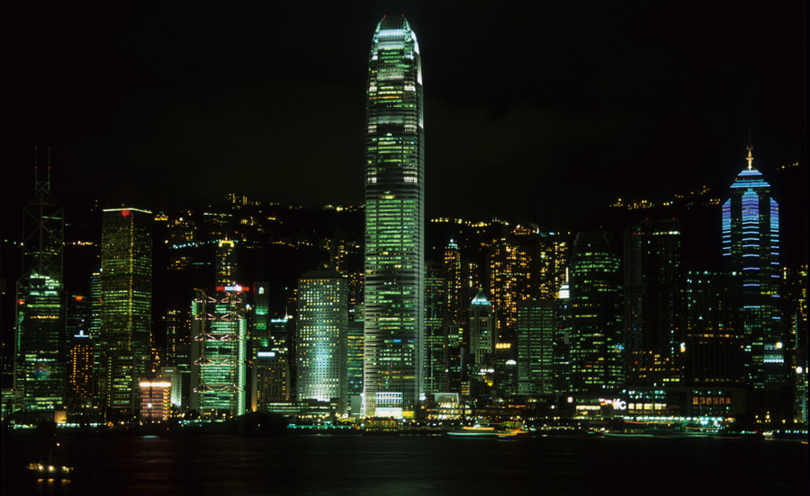 Hong Kong Island Night Scene 摄影 清水灵子