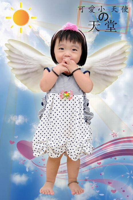 little angel 摄影 可爱小天使