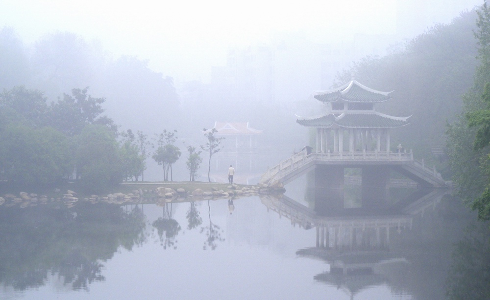 银河晨雾 摄影 阿标