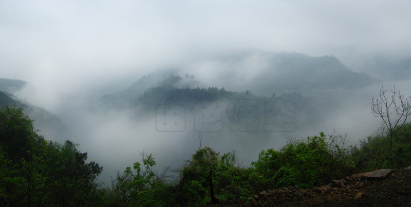 烟云绘薤山 摄影 由色悟空