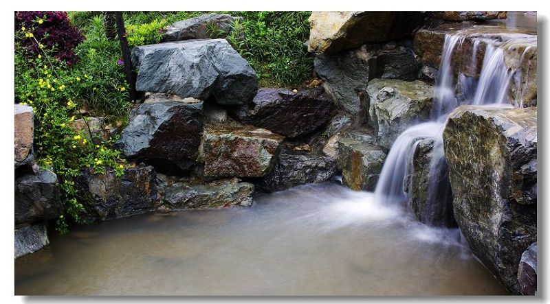 假山流水 摄影 海山掠影