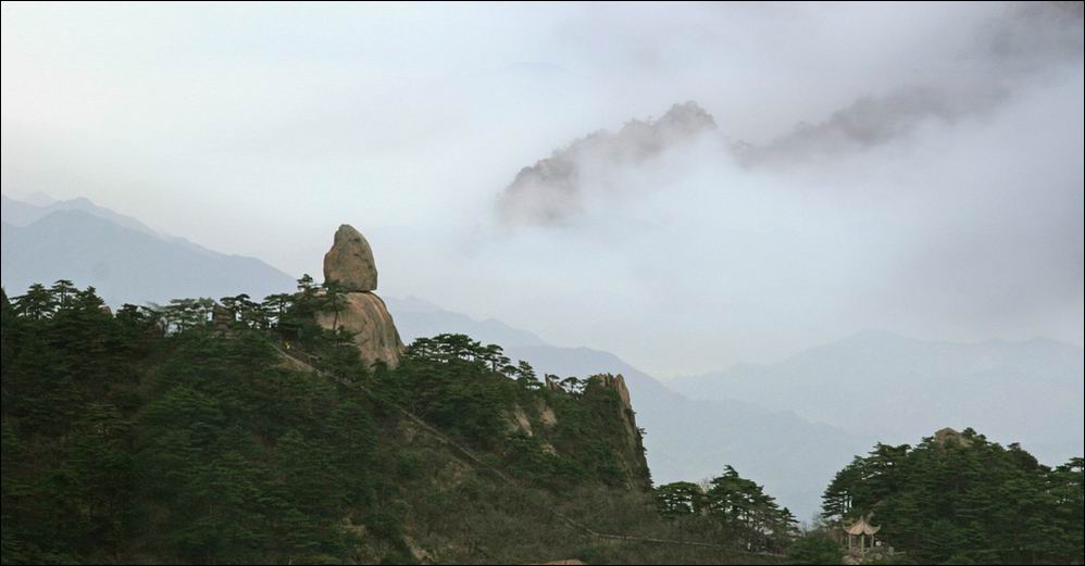 黄山（飞来石） 摄影 风卷云舒