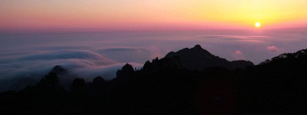 黄山日出 摄影 山之巅