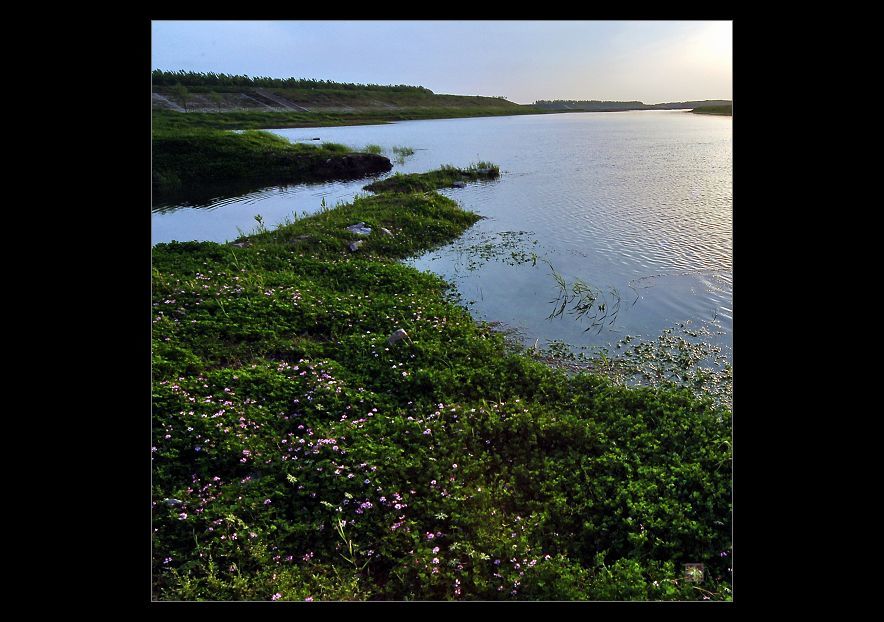 涟河夕照 摄影 长木