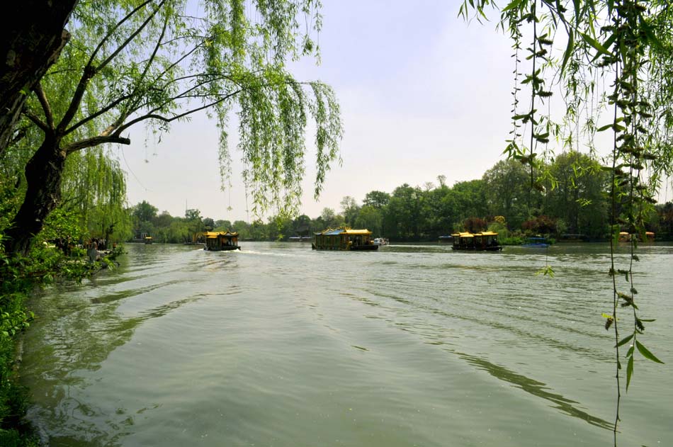 扬州瘦西湖风光 摄影 湖上风景