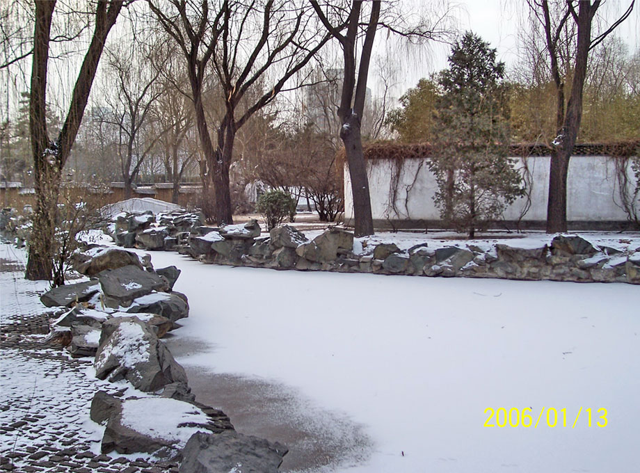 雪后大观园 摄影 光与色