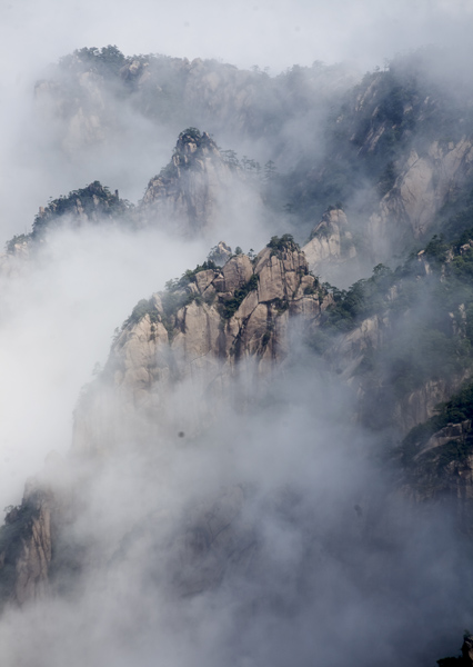 黄山始信峰 摄影 龙眠山客