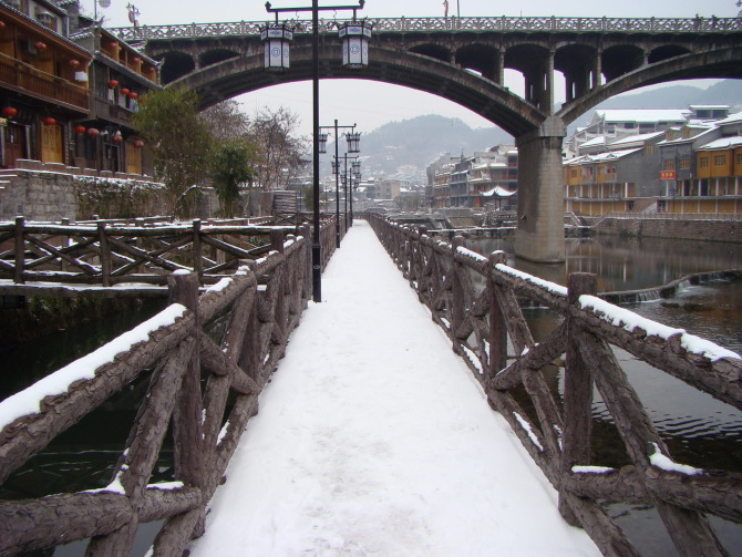 雪城 摄影 夜落空城