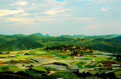 田园风光 摄影 风与海