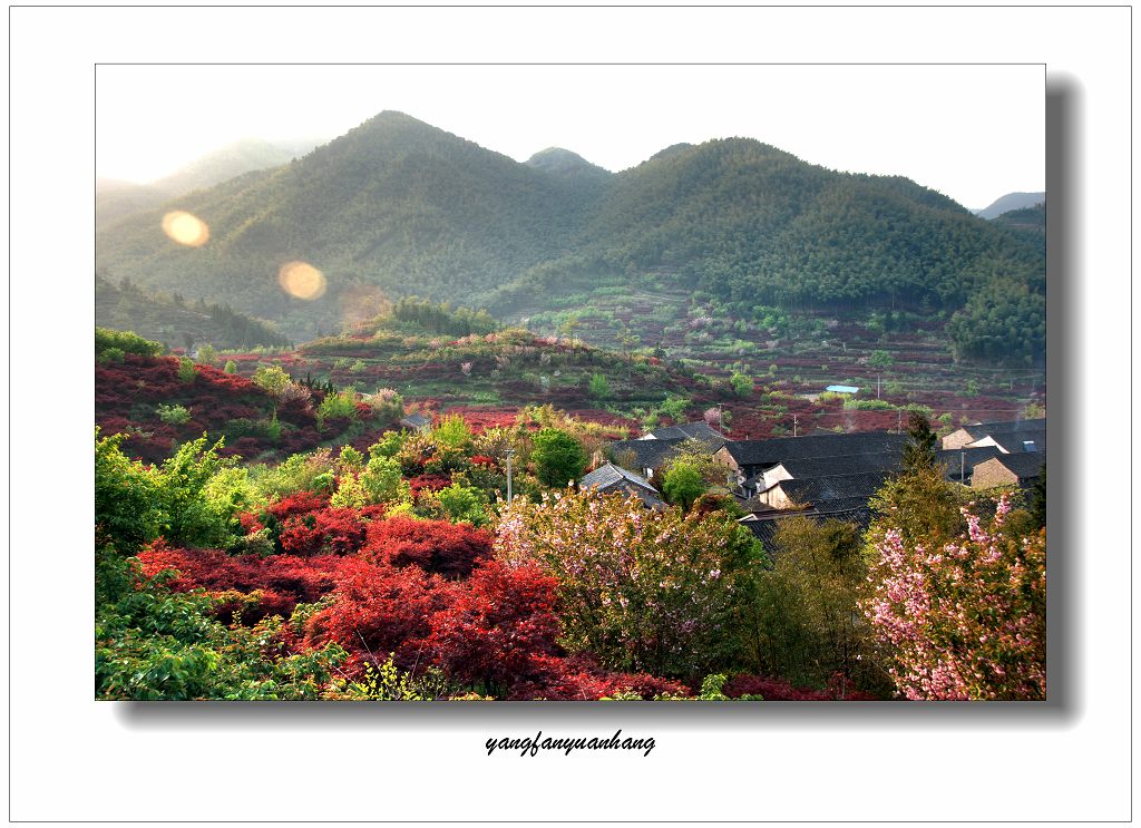 绚丽山村 摄影 扬帆远航