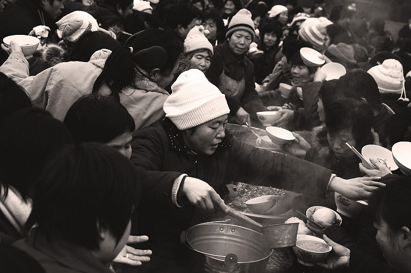 大锅饭 摄影 古堤