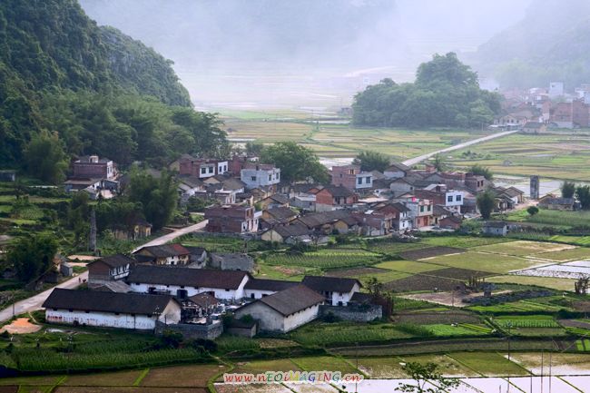 小山村 摄影 雨玫瑰