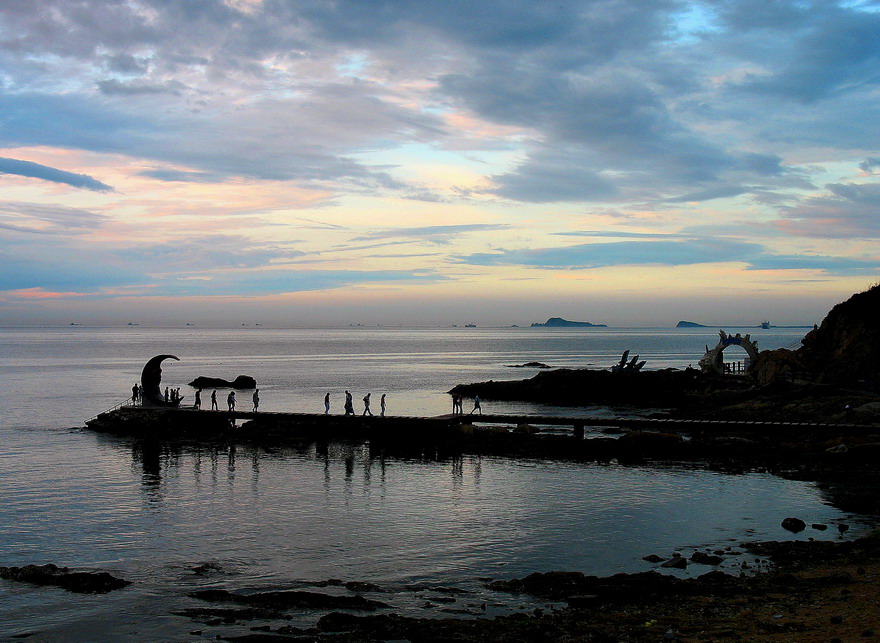 夕阳海湾 （2） 摄影 潜望镜002