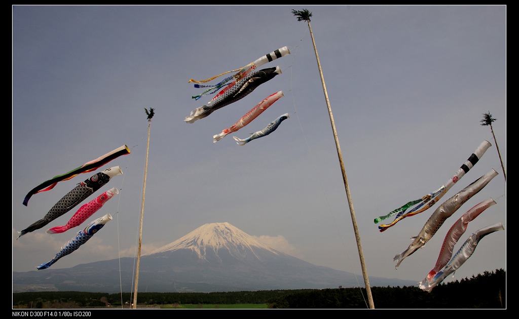 富士山（4） 摄影 景深预视