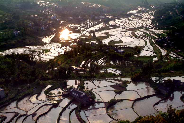 夕煇田园 摄影 巴蜀一剑