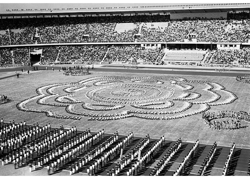 1959年第一届全国运动会开幕式预演场1 摄影 szhh