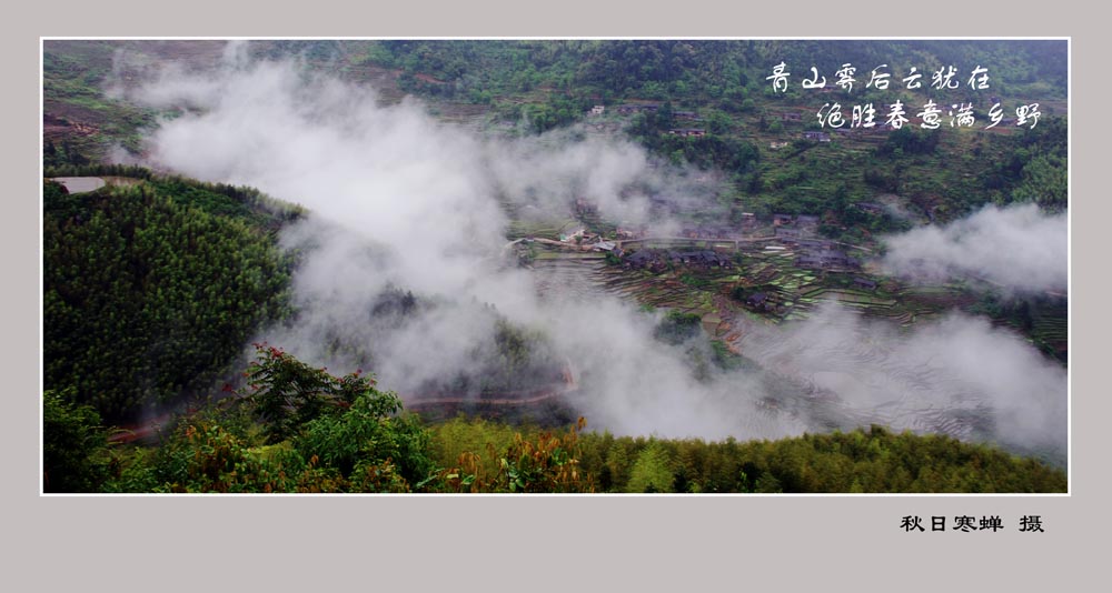 雨后乡村 摄影 秋日寒蝉