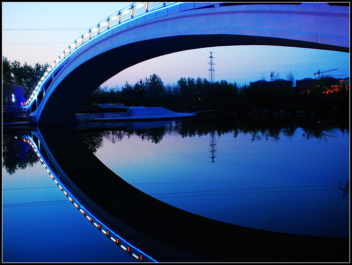 环城河夜景 摄影 aoxueyingchu