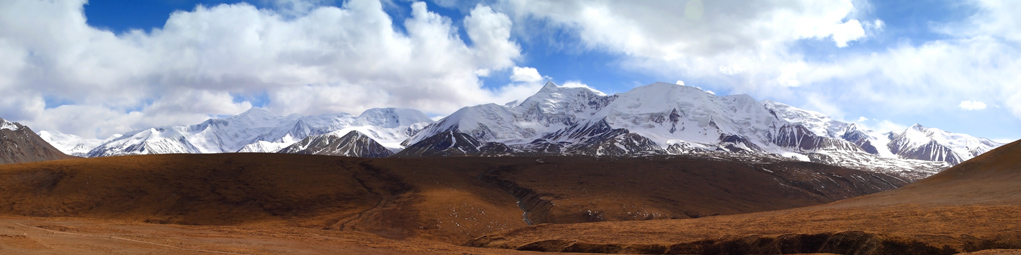 阿尼玛卿雪山全景 摄影 寻梦高原