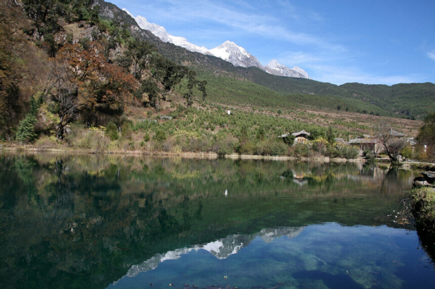 丽江山水 摄影 石榴树