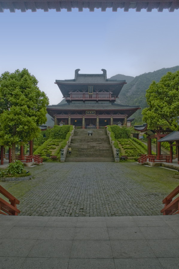 仙都 天下第一祠 摄影 老小无欺