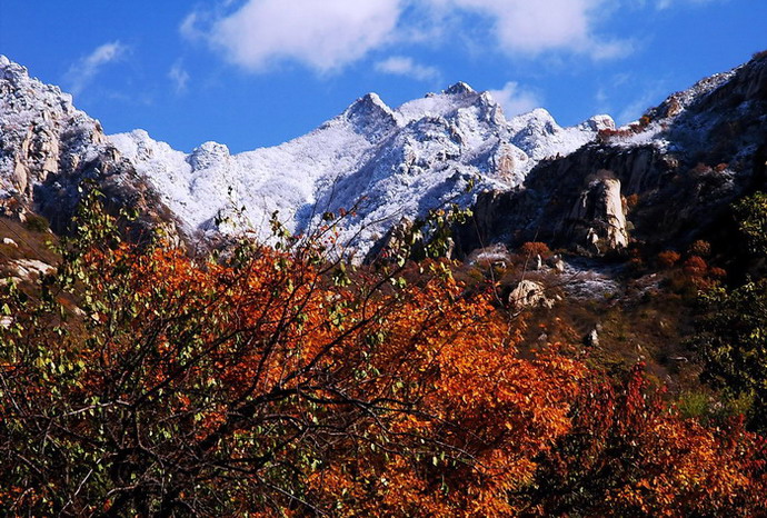 怀柔北山晴雪 摄影 oldfan