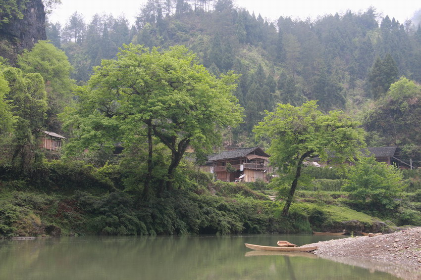 老司城渡口 摄影 广义