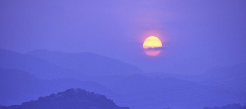 夕阳写重山 摄影 老残游记