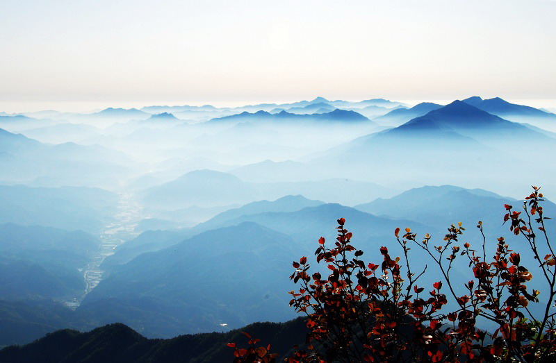 群山 摄影 峰舞九天