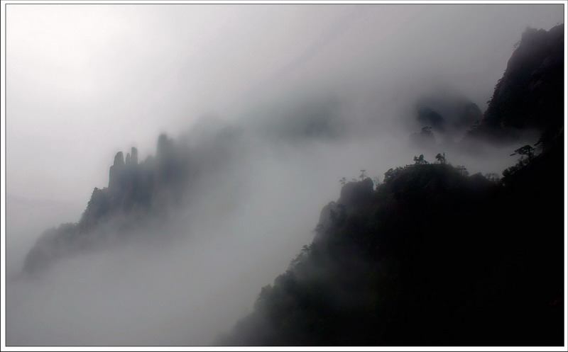 雨中三清山（二） 摄影 风影之韵