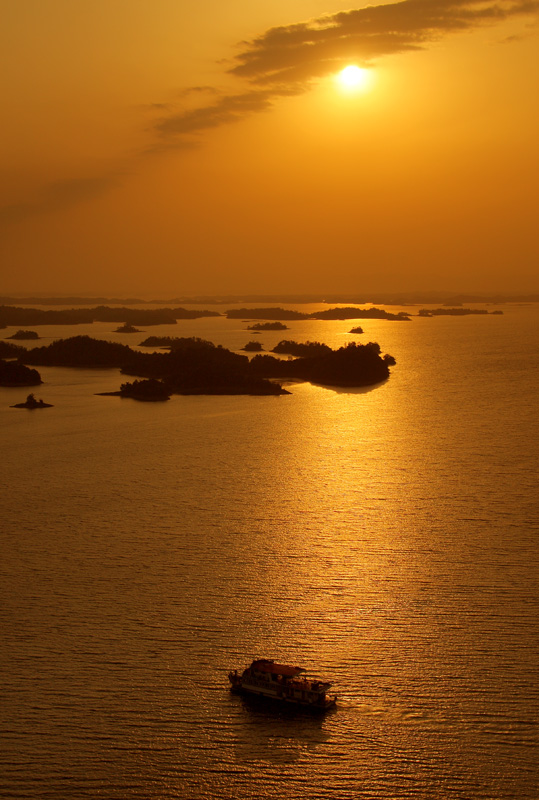 西海夕阳 摄影 海鲜