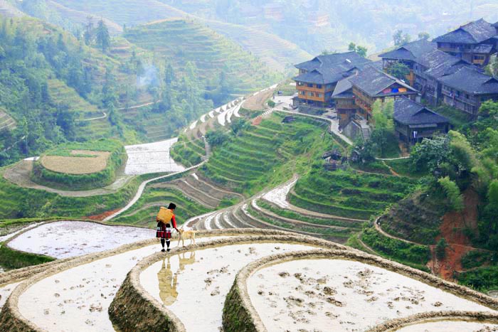 山沟沟 摄影 麻烦